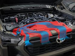 aFe POWER Red Edition Dynamic Air Scoop XL for Intake Kits 50-70119D and 50-70119R - Image 9