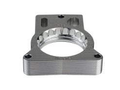 aFe Silver Bullet Throttle Body Spacer GM Trucks 2500/3500 96-00 V8-7.4L/01-07 V8-8.1L - Image 4