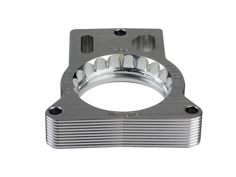 aFe Silver Bullet Throttle Body Spacer GM Trucks 2500/3500 96-00 V8-7.4L/01-07 V8-8.1L - Image 4
