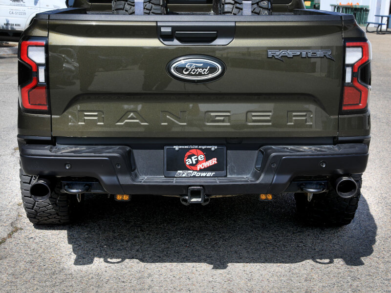 aFe Vulcan Series 3in 304SS Cat-Back Exhaust 24-25 Ford Ranger Raptor V6-3.0L (tt) w/ Black Tips - Image 5