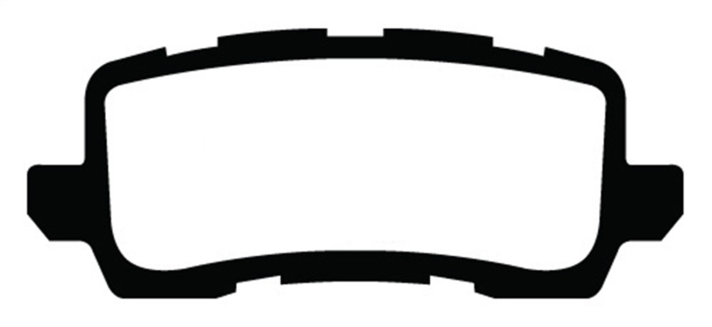 EBC 13+ Acura RLX 3.5 Yellowstuff Rear Brake Pads - Image 2