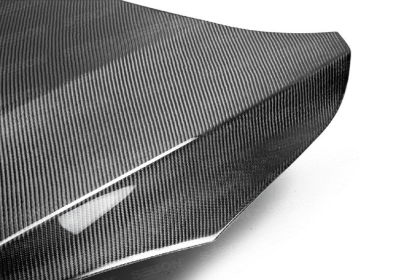 Seibon 10-12 Mazda MazdaSpeed3 OEM Style Carbon Fiber Hood - Image 12