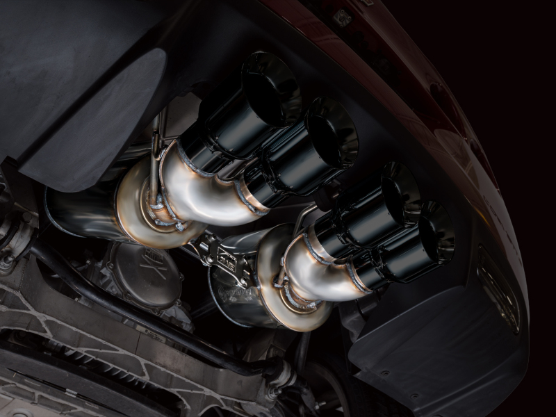 AWE Tuning 09-13 Chevrolet Corvette 6.2L Touring Edition Axle-Back Exhaust w/ Diamond Black Tips - Image 3