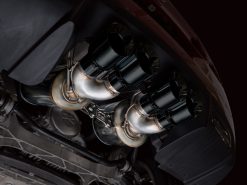 AWE Tuning 05-07 C6 Chevrolet Corvette 6.0L Touring Edition Axle-Back Exhaust w/ Diamond Black Tips - Image 3