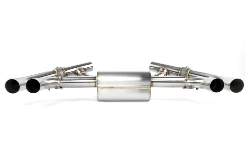 Dinan 23-26 BMW M240i/M240i xDrive (G42) Valved Axleback Exhaust System - Polished Tips - Image 9