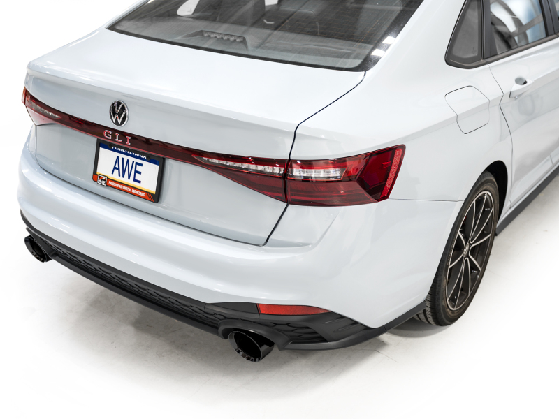 AWE Tuning 22-25 Volkswagen Jetta GLI Touring Edition Exhaust - Diamond Black Tips - Image 11