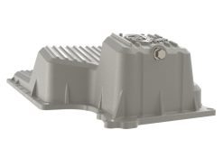 aFe 20-25 GM Trucks Engine Oil Pan - Raw w/ Machined Fins - Image 5