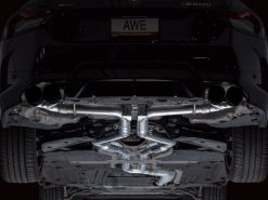 AWE Tuning 22-26 BMW M240i (G42) Track Edition Exhaust - Diamond Black Tips - Image 18