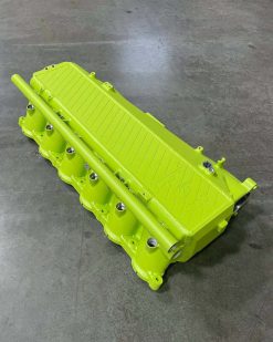 CSF Toyota A90/A91 Supra/ BMW G-Series B58 Charge-Air Cooler Manifold - Sublime Yellow Green