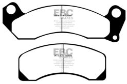 Alternative view of EBC 83-93 Ford Mustang 2.3 (Rear Rotors) Yellowstuff Front Brake Pads