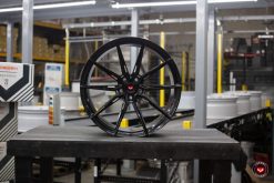 Vossen Forged Evo-2R - 19x8.5 - 5x120 - ET35 - GB - Gloss Black - C8 Stingray Fitment - Front