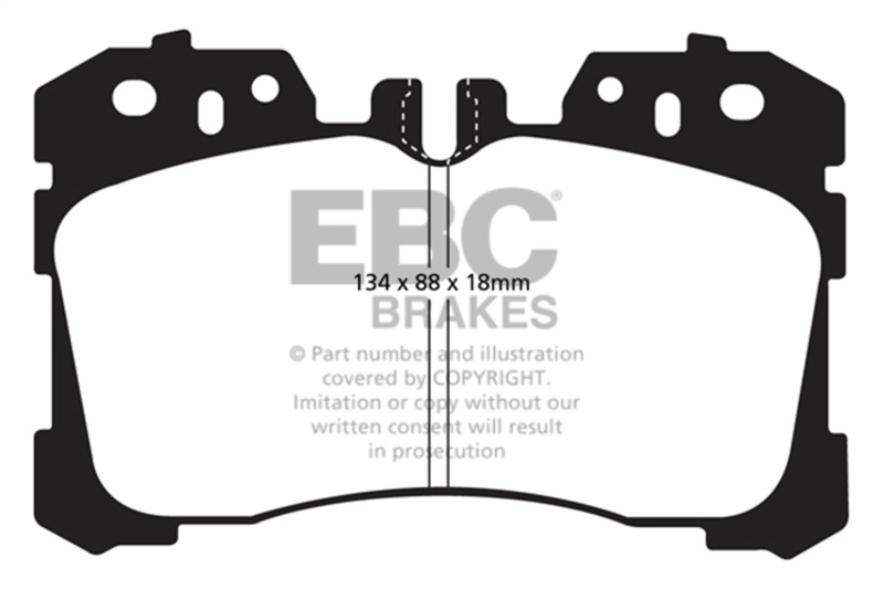 EBC 2021+ Toyota Mirai Ultimax Front Brake Pads