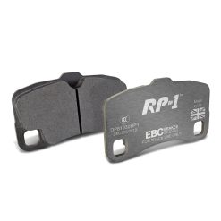 EBC Racing 08-12 Porsche 911 (997) (Cast Iron Disc Only) RP-1 Race Rear Brake Pads