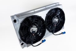 CSF Motorsport Radiator with Shroud - 14in SPAL Brushless Fans - Harnesses - Image 7