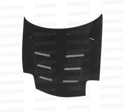 Seibon 93-02 Mazda RX7 FD3S TS Style Carbon Fiber Hood - Image 5