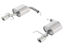 Borla 14-16 Toyota Camry 3.5L AT FWD 4DR 2.25in Touring Rear Section Exhaust 3.5in x 4.25in Tips - Image 3