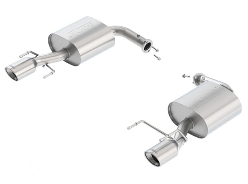 Borla 14-16 Toyota Camry 3.5L AT FWD 4DR 2.25in Touring Rear Section Exhaust 3.5in x 4.25in Tips - Image 3