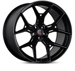 Vossen HF5 - 22x9 - ET25 - 5x112 - 66.56 - FLAT - SB - Satin Black Wheel