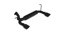 MBRP 07-14 Jeep Wrangler/Rubicon 3.6L/3.8L V6 Axle-Back Dual Rear Exit Black Performance Exhaust Sys - Image 3