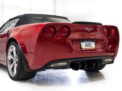 AWE Tuning 09-13 Chevrolet Corvette 6.2L Touring Edition Axle-Back Exhaust w/ Diamond Black Tips - Image 7