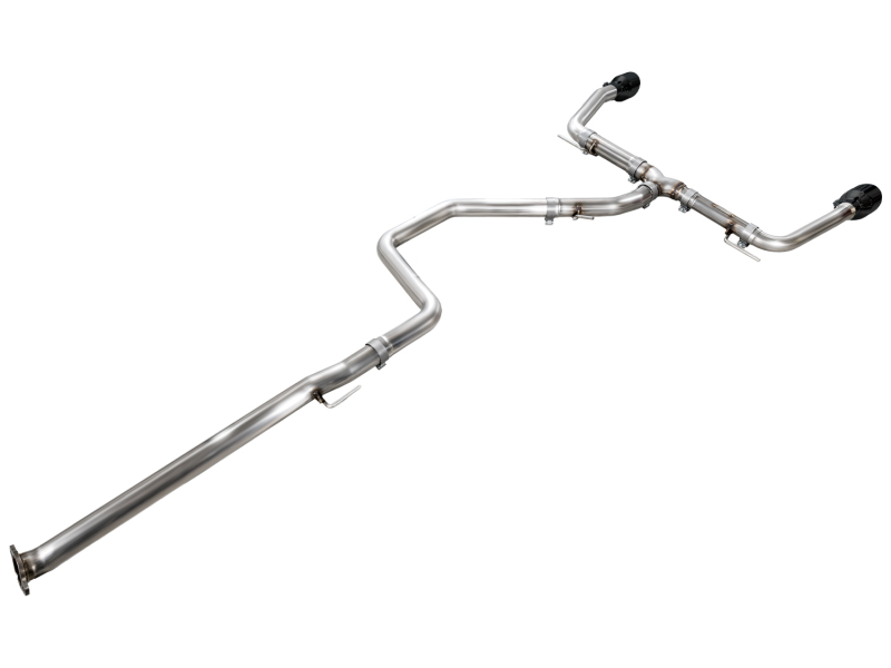AWE Tuning 22-26 Hyundai Elantra N Track Edition Cat-Back Exhaust - Diamond Black Tips - Image 9