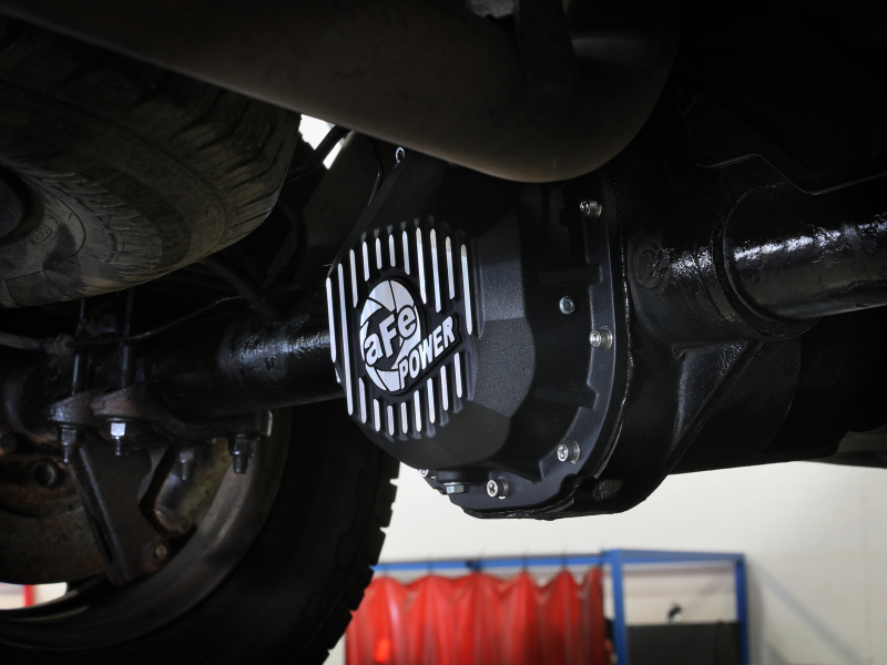 aFe 90-14 Ford F-150 Rear Differential Cover - Black w/ Machined Fins - Image 8