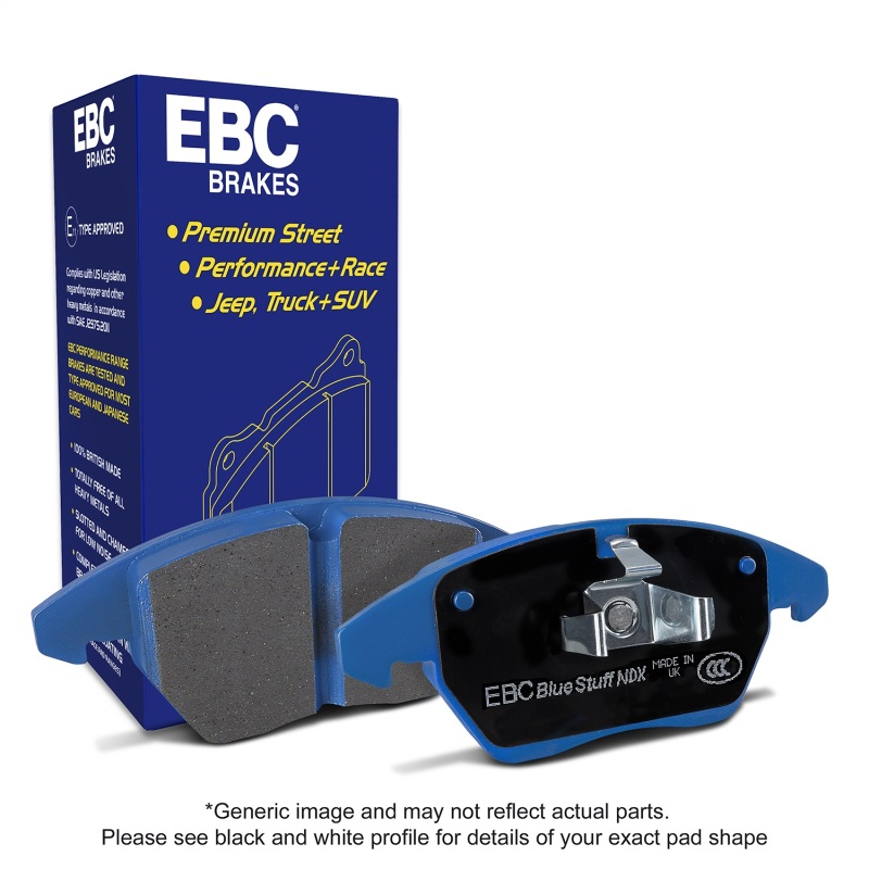 EBC 19-23 Audi RS6 C8 / RS7 4G9 4.0 Twin Turbo Bluestuff Front Brake Pads