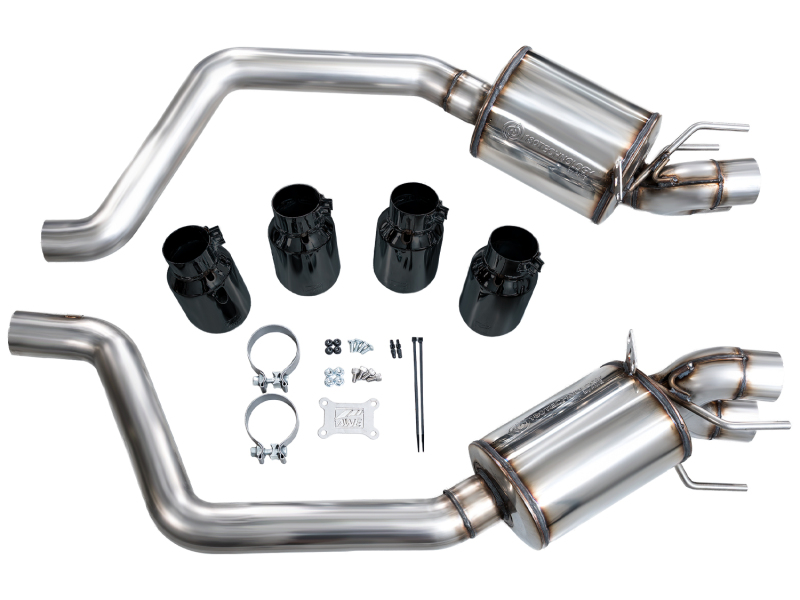 AWE Tuning C6 Chevrolet Corvette Z06/ZR1 Touring Edition Axle-Back Exhaust w/ Diamond Black Tips - Image 10