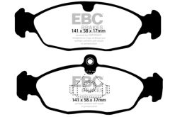 Alternative view of EBC 97-99 Aston Martin DB7 3.2 Supercharged Yellowstuff Rear Brake Pads