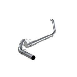 Alternative view of MBRP F-250/350 7.3L all models 5in Turbo Back Single Side Exit AL