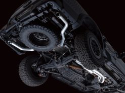 Alternative view of AWE 2024+ Ford Ranger Raptor 3.0L Switchpath Cat-Back Exhaust - BashGuard Only