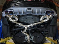 aFe Subaru WRX/STi 15-21 H4-2.0/2.5L Takeda 3in to 2-1/2in Stnlss Cat-Back Exhaust w/ Blue Flame Tip - Image 7