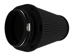 Alternative view of aFe Magnum FORCE Intake Air Filter w/Black Pro 5R 5-1/2IN F x (10x8)IN B x (8x6) T (Inverted) x 9IN