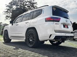 aFe 22-26 Toyota Land Cruiser (J300) Vulcan Series 3in Stainless Steel Exhaust System w/ Black Tip - Image 4