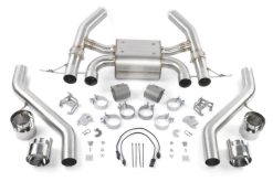 Dinan 23-26 BMW M2 (G87) Valved Axleback Exhaust System - Polished Tips