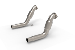 Alternative view of Kooks Headers 25-26 Ford Explorer ST/Aviator Stainless Steel GREEN Catted Downpipes