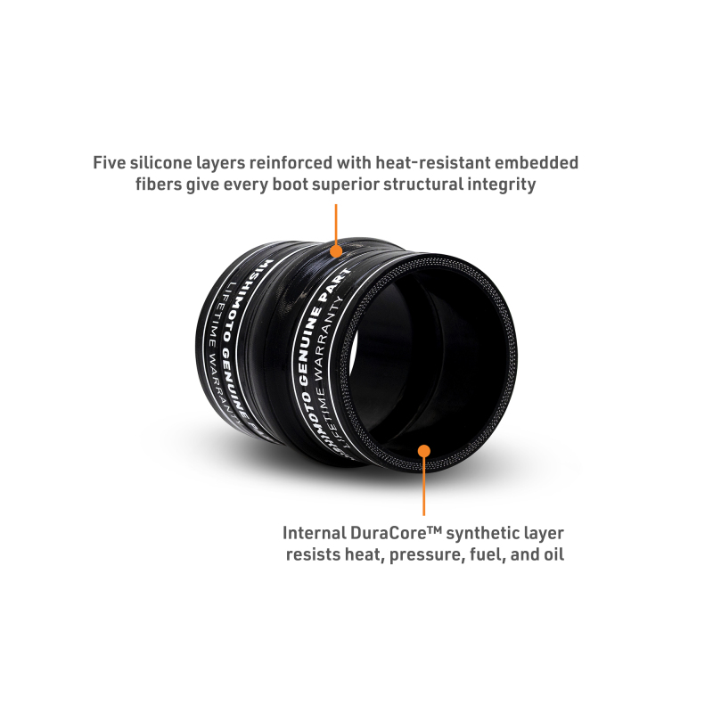 Mishimoto Duracore 3in Straight Hump Coupler - Image 2