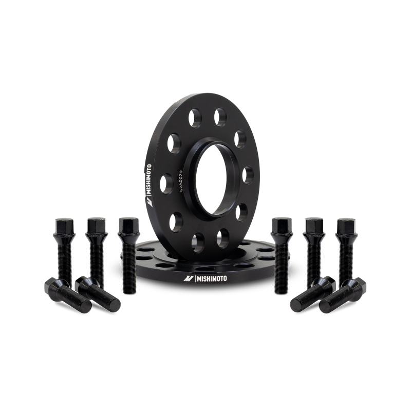 Mishimoto Wheel Spacers - 5x120 - 72.6 - 12 - M14 - Black - Image 2