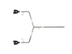 Alternative view of aFe Takeda 21-24 Kia K5 GT L4-2.5L (t) SS Axle-Back Exhaust System w/ Black Tips