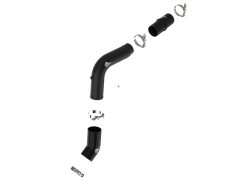 Alternative view of aFe 19-23 RAM Diesel L6-6.7L BladeRunner 3.5 IN Aluminum Hot Charge Pipe - Black
