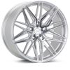 Vossen HF-7 22x9.5 - 5x112 - ET15 - Deep Face - 66.5 - Silver Polished Wheel