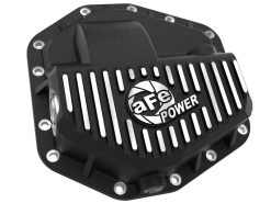 aFe POWER Pro Series Front Diff Cover Black w/ Machined Fins Ford F-250/350 23-26 (Dana M235) - Image 4