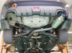 Alternative view of HKS Hi-Power MUFFLER Single WRX(STI) 2015 US