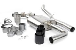 Dinan 16-23 BMW X1/X2 xDrive28i (F48/F39) Valved Axleback Exhaust System - Black Tips - Image 4