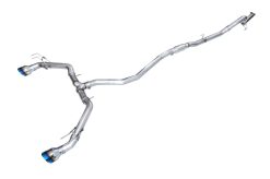Alternative view of AWE 22-26 Civic Si / Acura Integra Track Edition Dual Vapor Blue Exhaust
