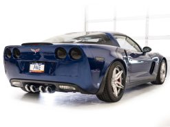 AWE Tuning C6 Chevrolet Corvette Z06/ZR1 Touring Edition Axle-Back Exhaust w/ Chrome Silver Tips - Image 4