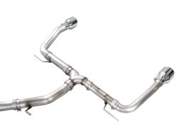 AWE Tuning 22-26 Hyundai Elantra N Track Edition Cat-Back Exhaust - Chrome Silver Tips - Image 8