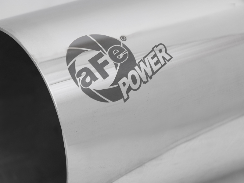 aFe MACH Force-Xp Universal Exhaust Tip 3-1/2 IN Inlet x 4 IN Outlet x 7 IN Polished Right Side Exit - Image 5