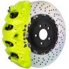 Brembo 07-14 Escalade/ESV/EXT Fr GT BBK 8Pis Cast 412x38 2pc Rotor Drilled-Fluo. Yellow