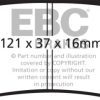 EBC 03-04 Cadillac XLR 4.6 Redstuff Rear Brake Pads